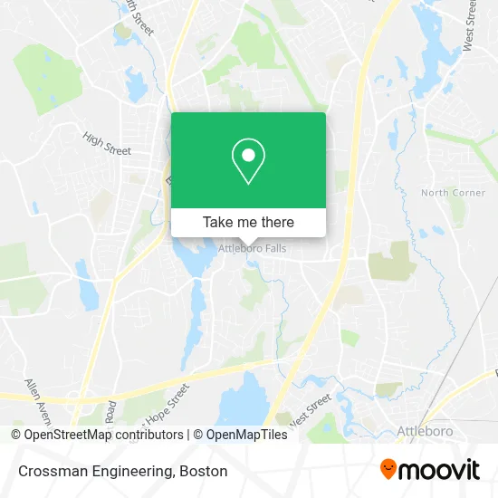 Crossman Engineering map