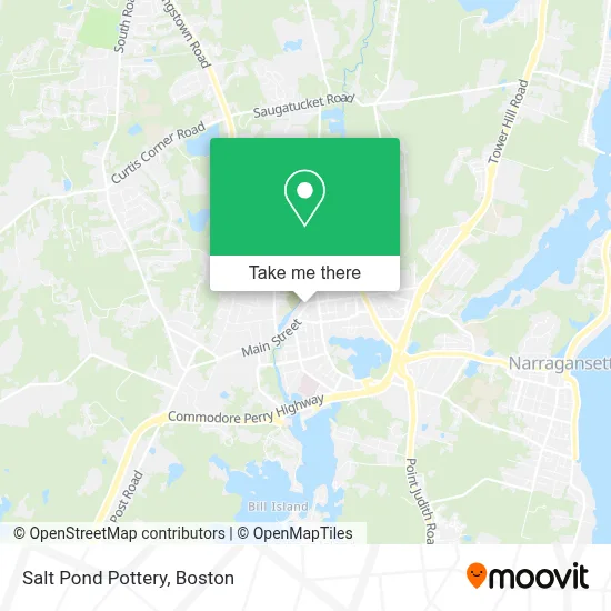 Salt Pond Pottery map