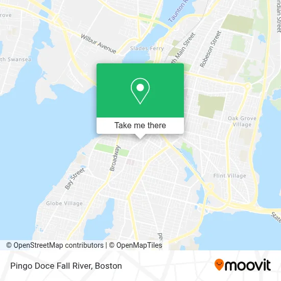 Pingo Doce Fall River map