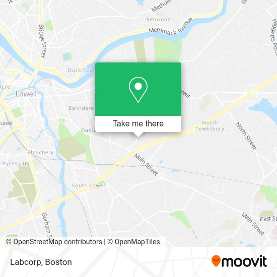 Labcorp map