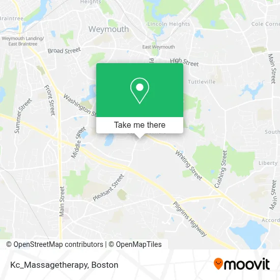 Kc_Massagetherapy map