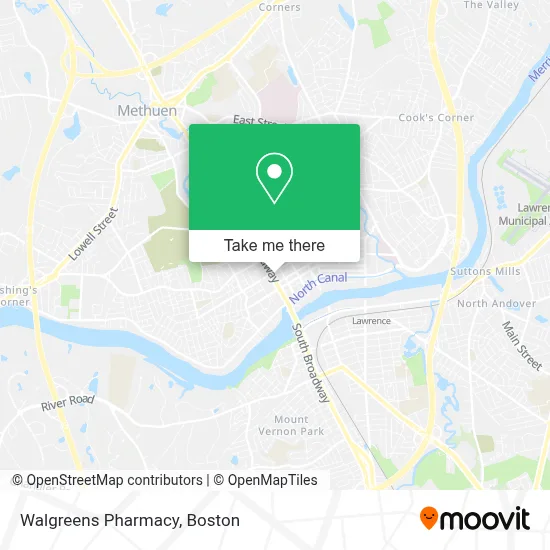 Walgreens Pharmacy map