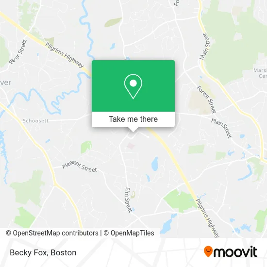 Becky Fox map