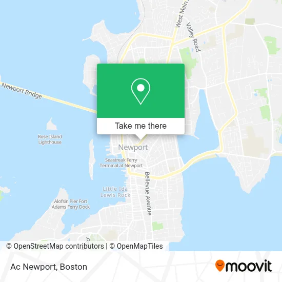 Ac Newport map