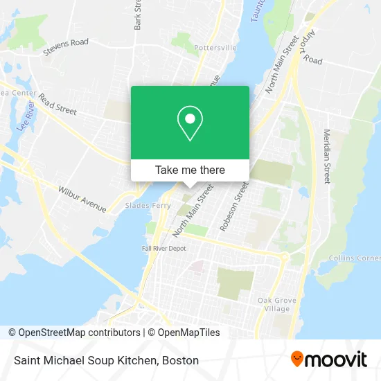 Saint Michael Soup Kitchen map