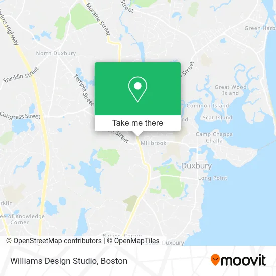 Williams Design Studio map