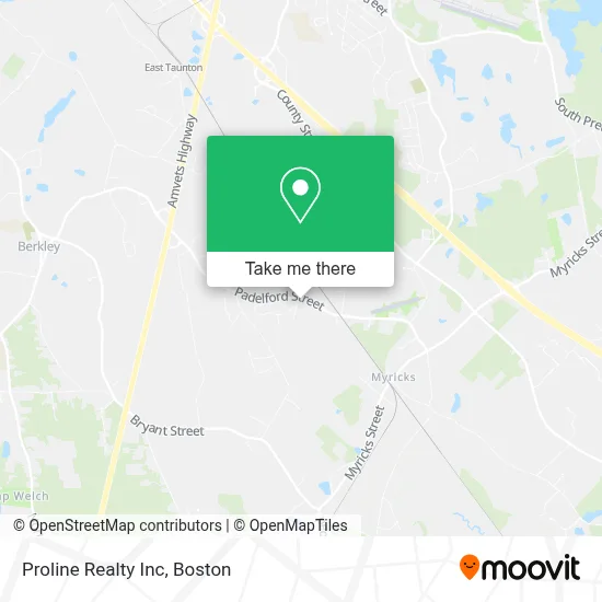 Proline Realty Inc map