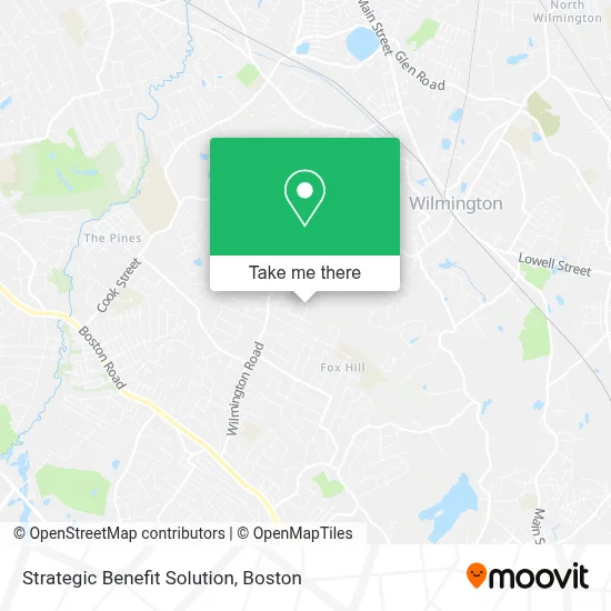 Strategic Benefit Solution map