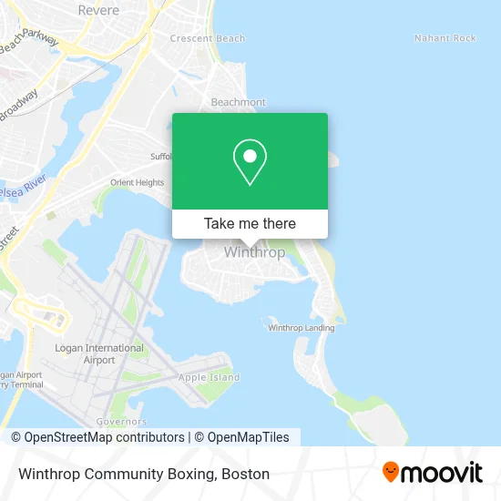 Winthrop Community Boxing map