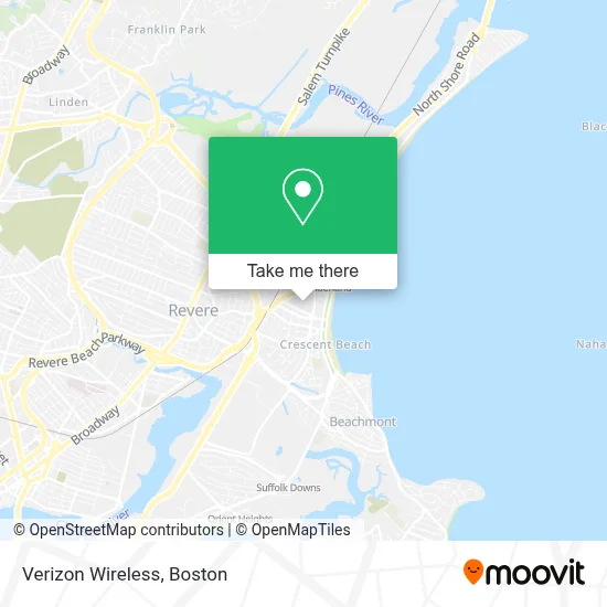 Verizon Wireless map