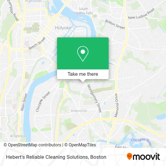 Hebert's Reliable Cleaning Solutions map