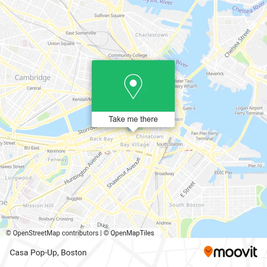 Casa Pop-Up map