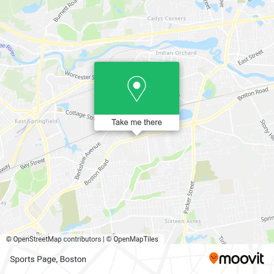 Sports Page map