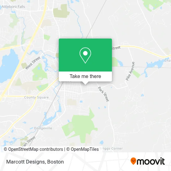 Marcott Designs map