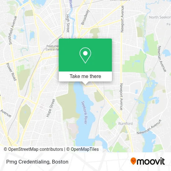 Pmg Credentialing map