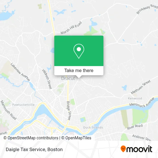 Daigle Tax Service map