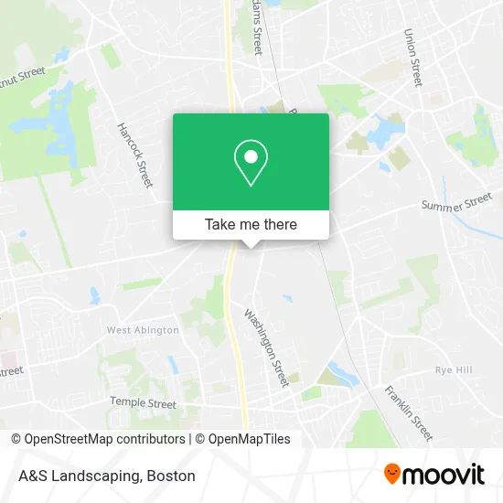 A&S Landscaping map