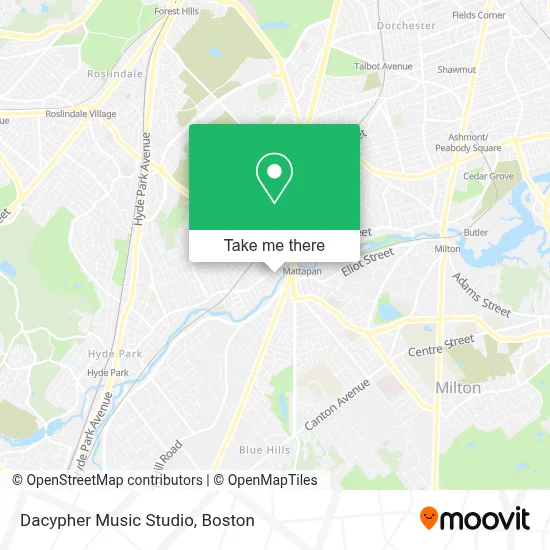 Dacypher Music Studio map