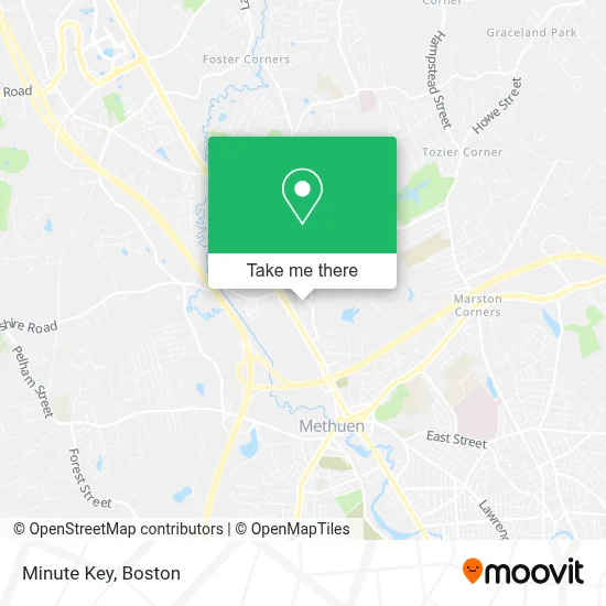 Minute Key map