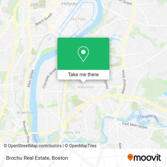 Brochu Real Estate map