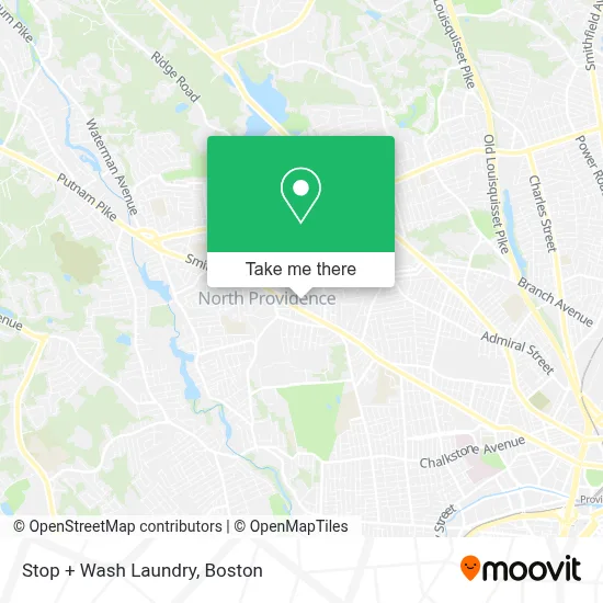 Stop + Wash Laundry map