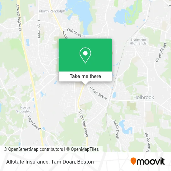 Allstate Insurance: Tam Doan map