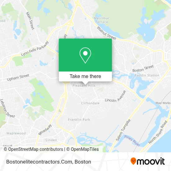 Bostonelitecontractors.Com map