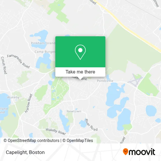 Capelight map