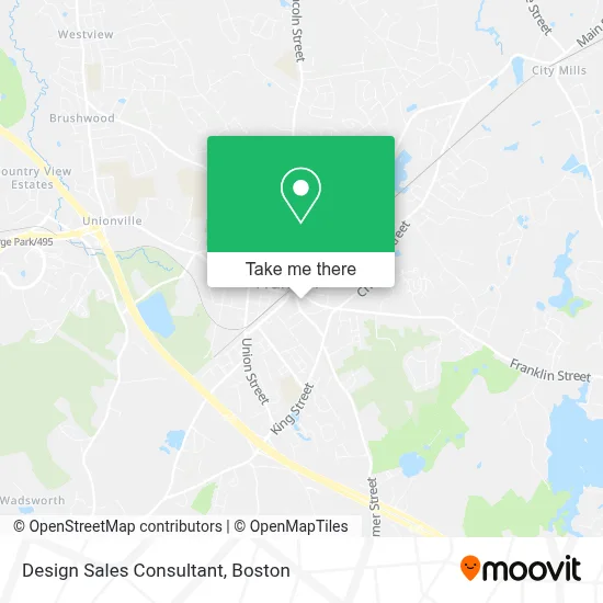 Design Sales Consultant map