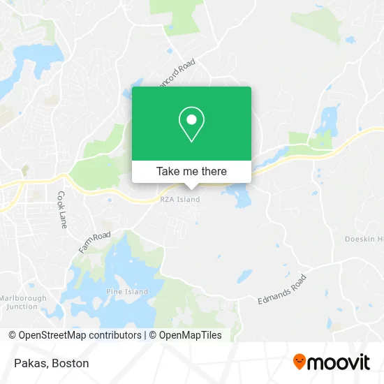 Pakas map