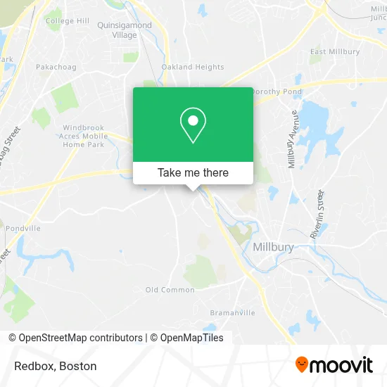 Redbox map