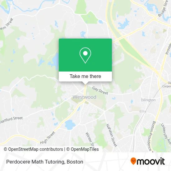 Perdocere Math Tutoring map
