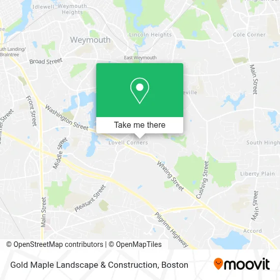 Gold Maple Landscape & Construction map
