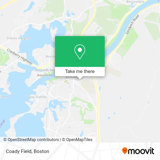 Coady Field map