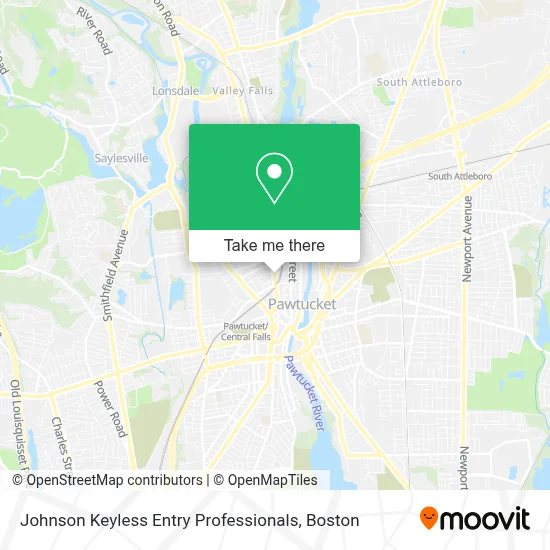 Johnson Keyless Entry Professionals map