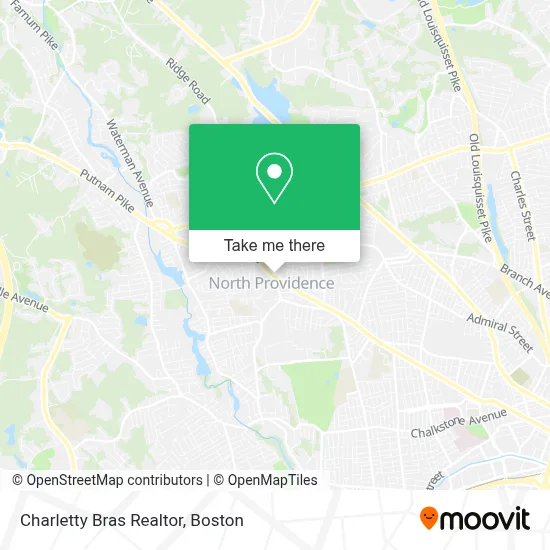 Charletty Bras Realtor map