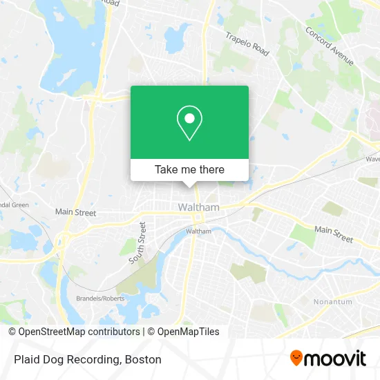 Plaid Dog Recording map