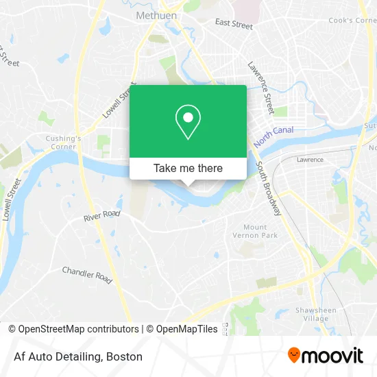 Af Auto Detailing map