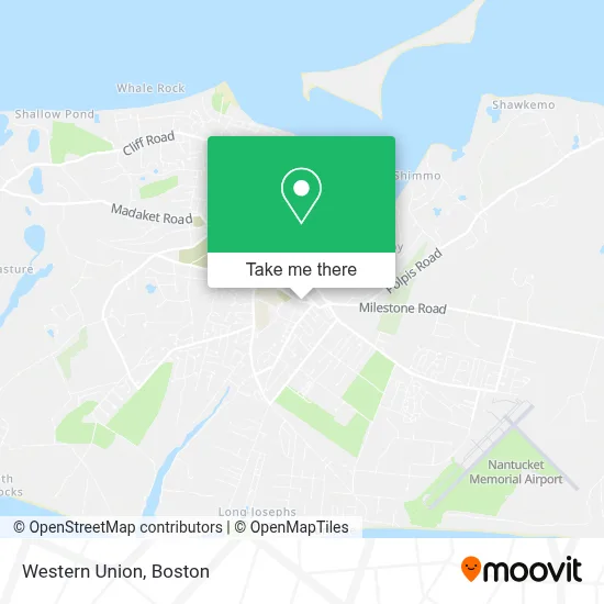 Western Union map