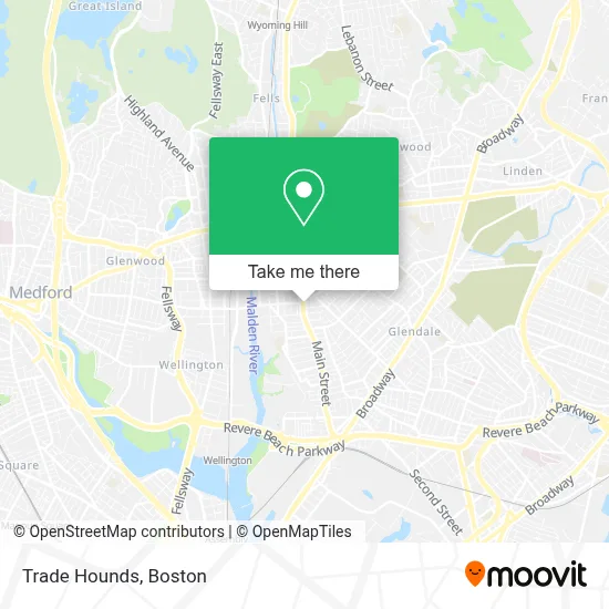 Trade Hounds map