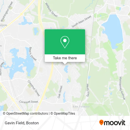 Gavin Field map