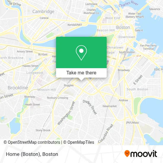 Home (Boston) map