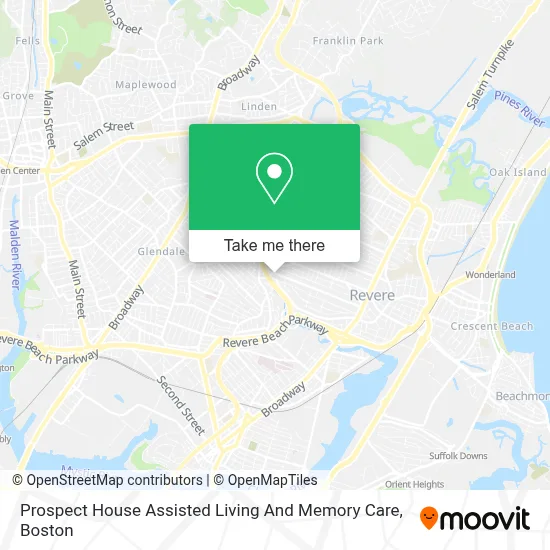 Prospect House Assisted Living And Memory Care map