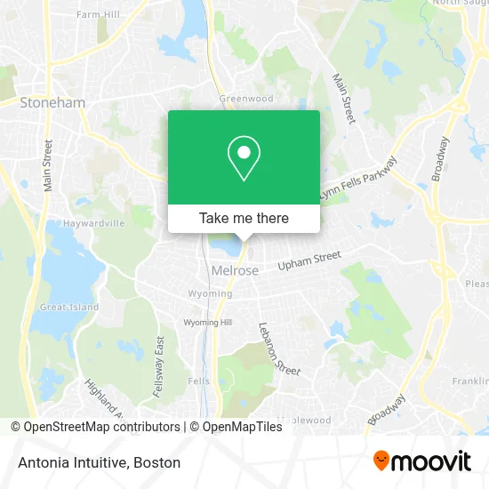 Antonia Intuitive map