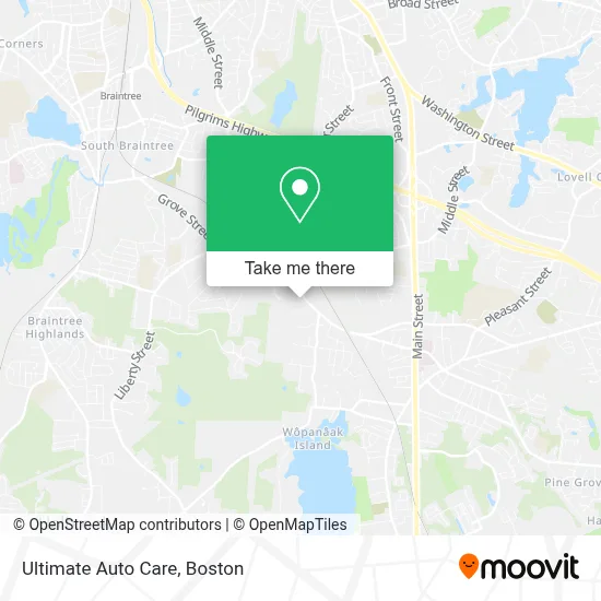Ultimate Auto Care map