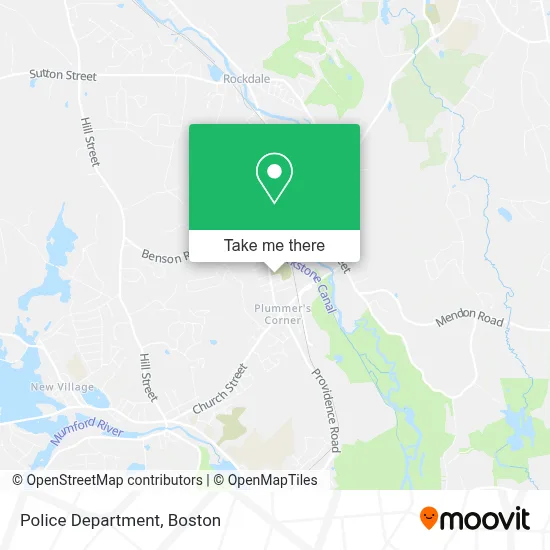 Police Department map