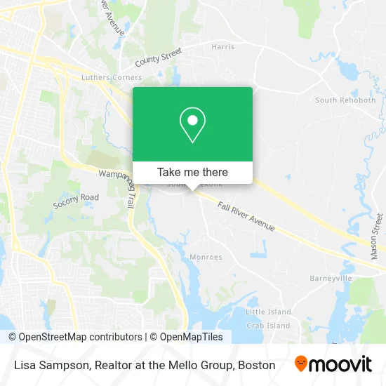 Lisa Sampson, Realtor at the Mello Group map
