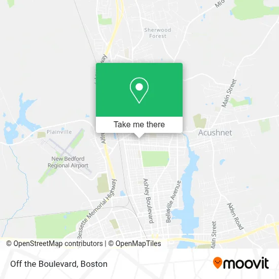 Off the Boulevard map
