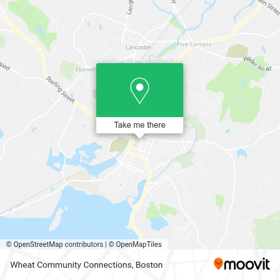 Wheat Community Connections map