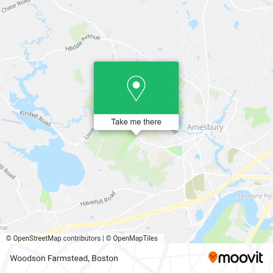 Woodson Farmstead map